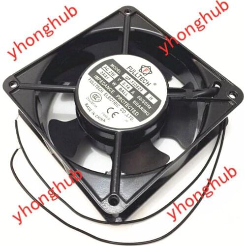 FULLTECH UF-123823 DC 230V 0.14A 120x120x25mm Server Cooling Fan