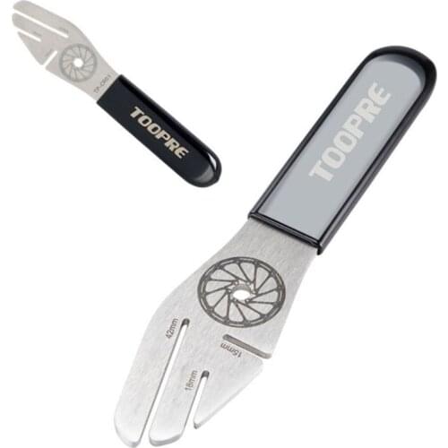 Portable Bike Bicycle Disc Brake Rotor Wheel Center Alignment Tool Adjustment Wrench Repair Accessories three-opening design