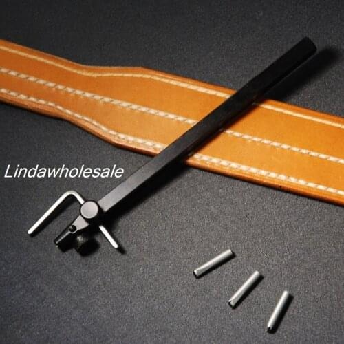 Leather trenching device,trench steel device,hand tools for leather crafting