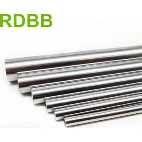 8mm 10mm 12mm 16mm linear shaft 100 150 200 250 300 350 400 450 500 550 600 700 800 mm Chromed Harden Rod Linear Motion Shaft