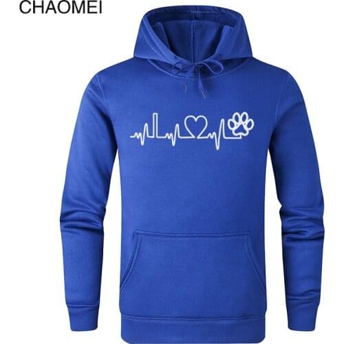 Paw Lifeline Hoodies Men/Women 2019 Hoodie Cat footprints Print Sweatshirt Fashion Harajuku Hoody Pullove Sudadera Hombre C55