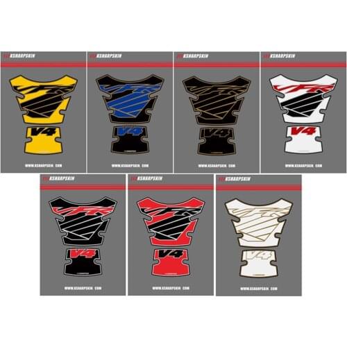 Motorcycle sticker fish bone stickers scratch protection stickers fuel tank decals for HONDA VFR