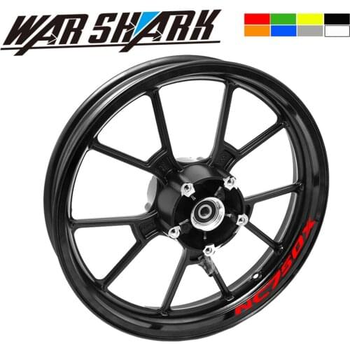 New Motorcycle High Quality 3M Adhesive Wheel Decal Reflective Stickers Rim Stapes For Honda NC750 NC750X NC750S