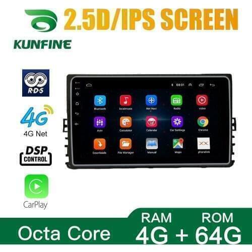 OctaCar Stereo for VW universal 2018 Core Android 10.0 Car DVD GPS Navigation Player Deckless Radio Multimedia player