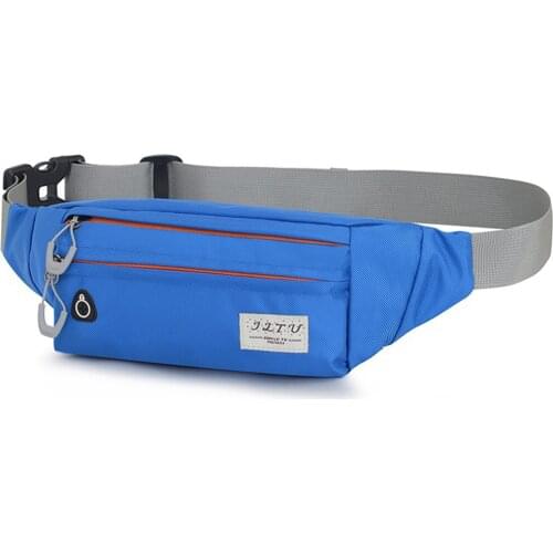 New Casual Outdoor Light Sports Waist Bag Oxford Utility Waist Pack Pouch Ride Adjustable Gym Belt Hiking Pouch for Running Wais