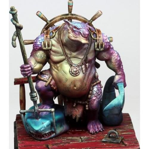 SCALLY THE HELMSTROLL, Resin Model figure GK, Fantasy theme, Unassembled and unpainted kit
