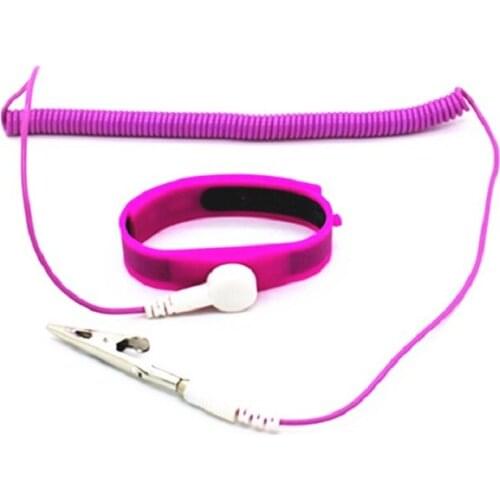 Silicone Wired Wrist Strap Anti-Static Wristband