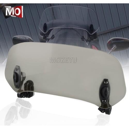 Motorcycle Windshield Extension Spoiler Windscreen Air Deflector For Kawasaki Vulcan S 500 650 900/1500 vulcan s VN900 1600 800