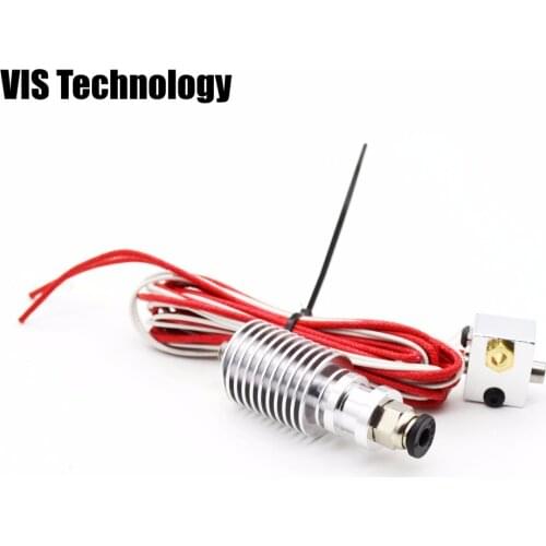 V6 Long distance J-head Hotend for 1.75mm Bowden Extruder 0.2/0.3/0.4/0.5mm Nozzle for RepRap 3DPrinter