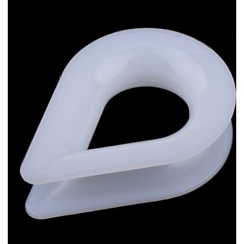 Total 10Pcs, Braided Nylon Anchor Rope/Line with Thimble, Boat Rode 5/8inch