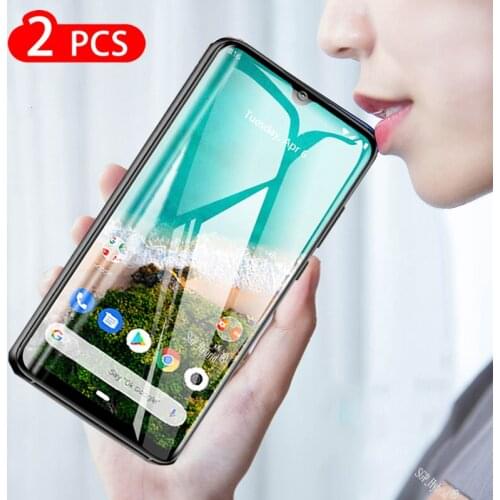 2pcs Protective Glass For Xiaomi Mi A3 Lite CC9 CC9e Screen Protector Glued Safety Glass For Xiaomi Redmi Note 7 Redmi7 Pro Film