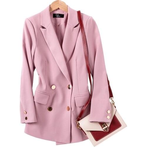 Small Suit Jacket Women Korean British Style 2020 Spring Autumn New Plus Size Loose Women Coat Blazer Fashion Ladies Blazer 5XL