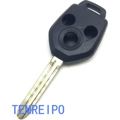 10pcs/lot 3 Buttons Car Blank Key Remote Case Fob Cover For Subaru forester 2014 impreza xv outback legacy Replacement Key Shell