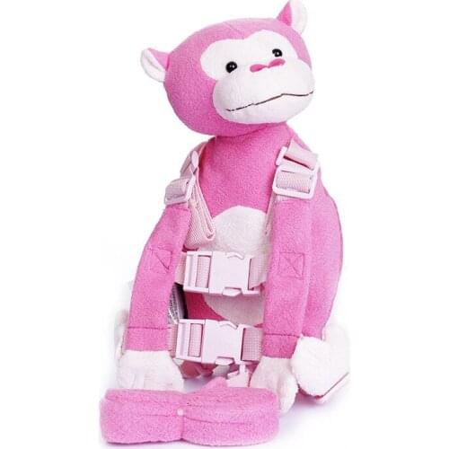 2 in 1 Harness Buddy Monkey Baby Safety Animal Toy Backpacks Bebe Walking Reins Toddler Leashes Kid Keeper GB-016