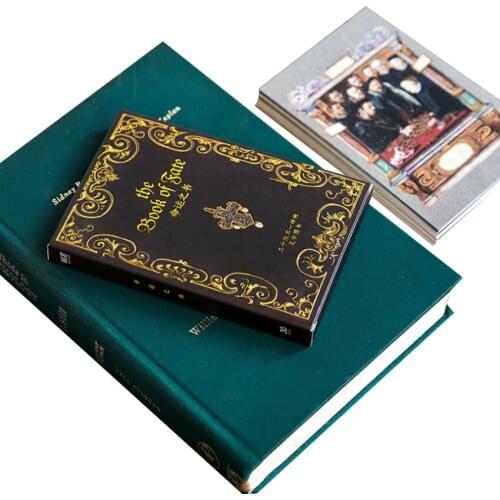 4packs/lot Classical Europe Card The Book Of Fate Postcard Party Favor Greeting Card Travel Supply For Girl Gift Greeting Card