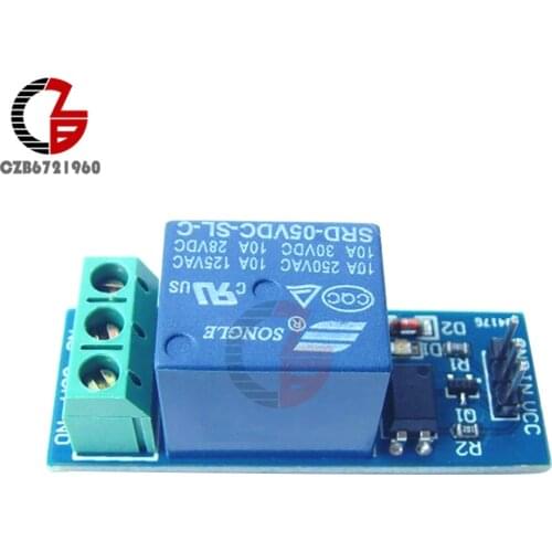 5V 1 Channel 10A Relay Module With optocoupler for Arduino PIC AVR DSP ARM