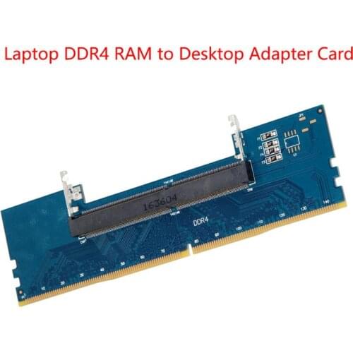 Laptop DDR4 RAM To Desktop Adapter Card Memory Tester SO DIMM To DDR4 Converter Desktop PC Memory Cards Converter Adaptor