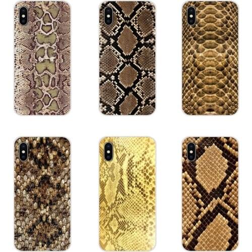 Snake skin art Accessories Phone Cases Covers For Xiaomi Redmi 4A S2 Note 3 3S 4 4X 5 Plus 6 7 6A Pro Pocophone F1