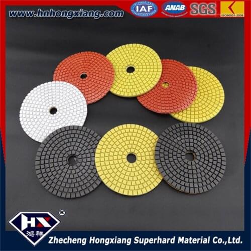 10pcs/set Diamond Polish Pads 4" 10pcs/Set Stone Concrete Marble Polishing Pad Tools