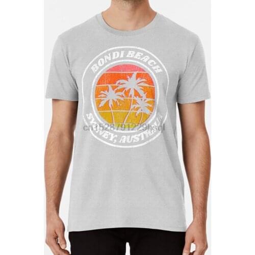 Bondi Beach Sydney Australia Retro Distressed T shirt bondi beach bondi beach sydney australia icon babe style surf sun