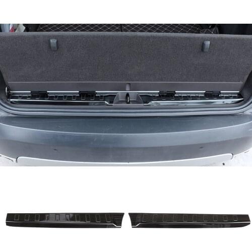 For 2017-21 Land Rover Discovery 5 tailgate stainless steel built-in rear guard plate rear bumper protection plate car sticker