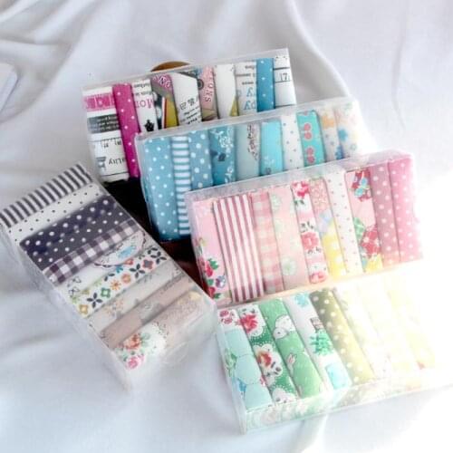 38*50CM 10pcs color green blue pink coffee Cotton linen fabric Zakka DIY handmade patchwork quilting fabric cloth