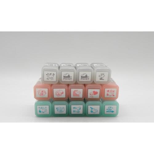 KODOMO NO KAO Mini Self-inking Stamp Candy Color Japan
