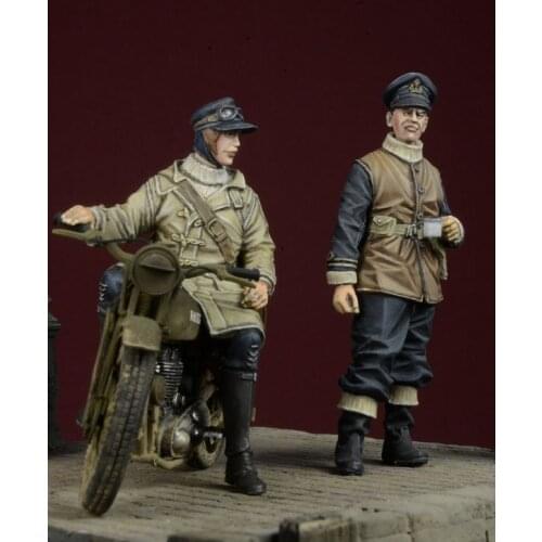 1/35 Resin Figures Model Kits WWII Royal Navy Set 2 figure Unassambled Unpainted