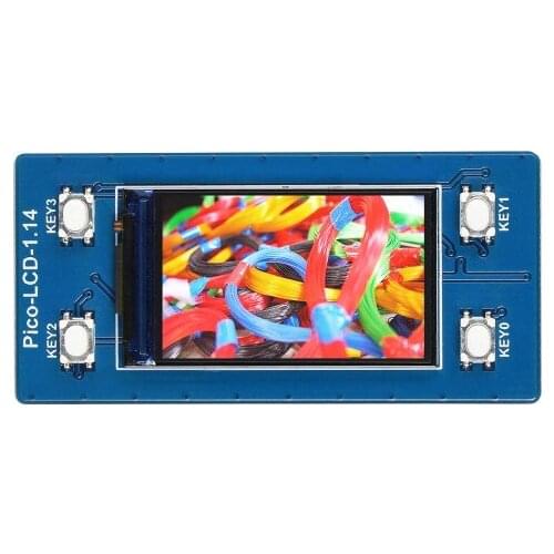 1.14inch LCD Display Module For Raspberry Pi Pico 65K RGB Colors 240×135 Pixels SPI Interface