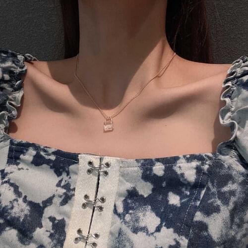 New Brand Jewelry Gift Sumptuous Titanium Steel Crystal Design Clavicle Female Torque Bridal Necklace for Girls Chain Necklace