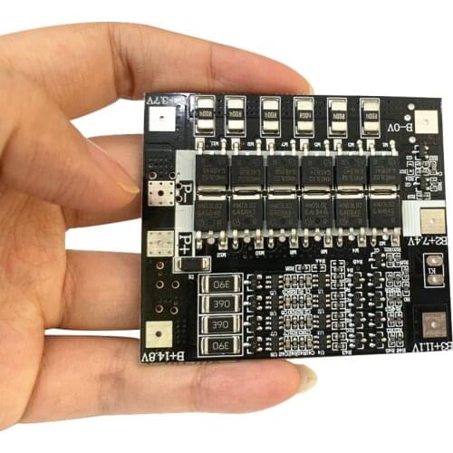 Streey light BMS 12V 3S 4S 50A lipo/Lifepo4 battery protection board For motor products 300-400W, LED lamp lighting around 350W