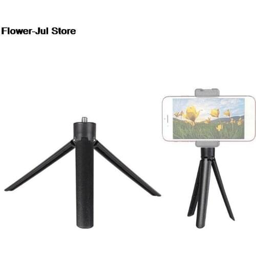 Mini Handheld Tripod Stand Base Desktop Phone Stabilizer Holder for Phone Live Desktop Tripod for Phone Stabilizer Holder