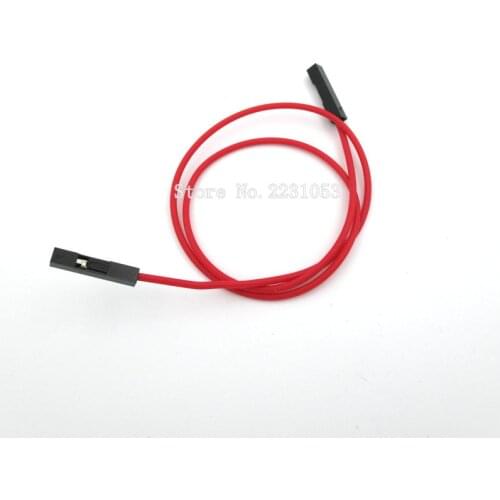 5PCS/LOT Female to Female Jumper Wire 1P Dupont Cable Spacing 2.54mm Length 20CM 1P-1P