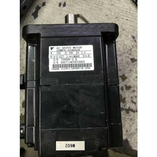 Servo SGMPH-02ABA2E , used ,90% appearence new , 3 months warranty , in stock
