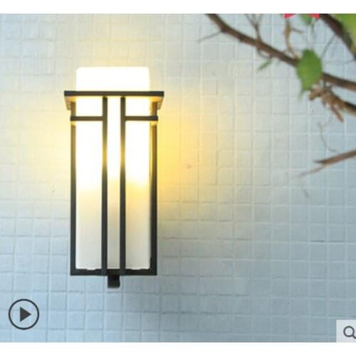 Outdoor wall lamp modern minimalist outdoor hanging wall lamp waterproof garden light corridor aisle balcony light terrace light