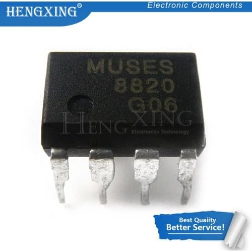 1pcs/lot MUSES8820 MUSES 8820 DIP-8 In Stock