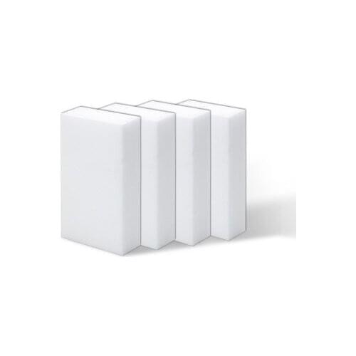 100 pcs/set High Quality Practical Clean Magic Sponge Brush Multifunction Home Sponges Cleaner Cleaning Accessories Washing Tool