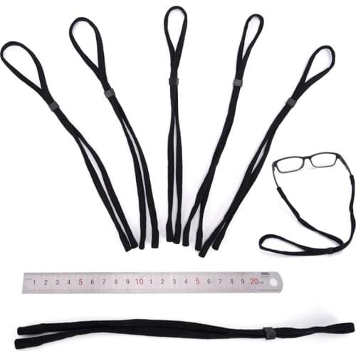 5Pcs Adjustable Sunglasses Chain Sport Glasses Cord Eyeglasses Eyewear Cord Holder Neck Strap Reading Glasses