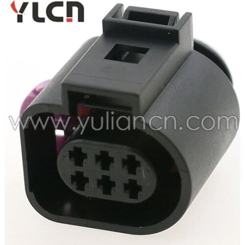 6 Pin Female Housing Connector Plug For VW Skoda Seat 1J0973713/936142-1