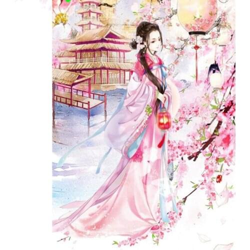 Diamond Embroidery 5D DIY Diamond Painting classical gir full square 3D Cross Stitch of Rhinestone Mosaic painting gift BY815