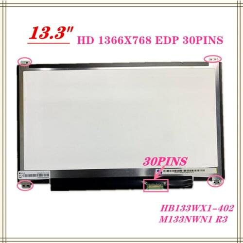 FREE SHIPPING 13.3INCH N133BGE-EAB fit B133XTN01.3 M133NWN1 R3 CLAA133WB03 HB133WX1-402 FOR Lenovo U330 U330P lcd screen