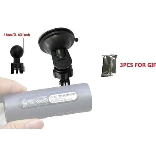 Suction Cup Mounts Holder Dash Cam Mirror Suction Cup Mount Windshield 70Mai DVR Holder For Xiaomi 70Mai