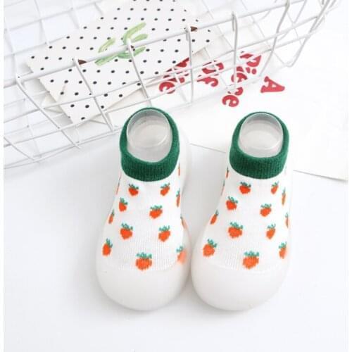 Baby Casual Shoes Knitted Unisex Toddler Slippers New Fashion Children Anti-slip Infant Rubber Sock Kids First Walkers Shoes