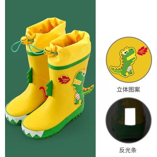 Baby Water Shoes Cartoon Rain Boots Kids Boy Girls Rubber Boots New Cartoon Snow Boots For Children Waterproof Shoes Non-slip