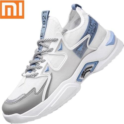 Xiaomi Mens Sneakers Portable Breathable Men Shoes Big Size Women Sneakers Comfortable Gym Casual Tenis Zapatillas Hombre