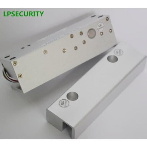LPSECURITY frameless glass door Electric latch lock for patio door/Electric Bolt Lock for Frameless Glass Door Fail Safe