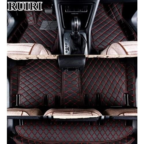 Best quality! Custom special floor mats for Ford Expedition 7 seats 2016-2010 durable carpets for Expedition 2011,Free shipping