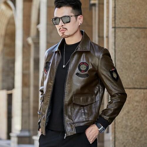 Mens Leather Jacket Business Fashion Autumn Winter Fleece Warm Office Jacket Men Slim PU Leather Coat Male Streetwear M-4XL