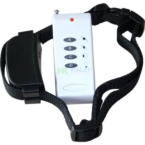 24 PCS Strong Weak Vibration Dog Training Collar Remote Control Anti Bark 100 Meter Range B-B Sound Led Light No Shock Training