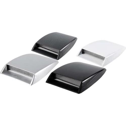 Universal Car Bonnet Hood Scoop Air Flow Intake Vent ABS plastic easy install Cover Decorative
